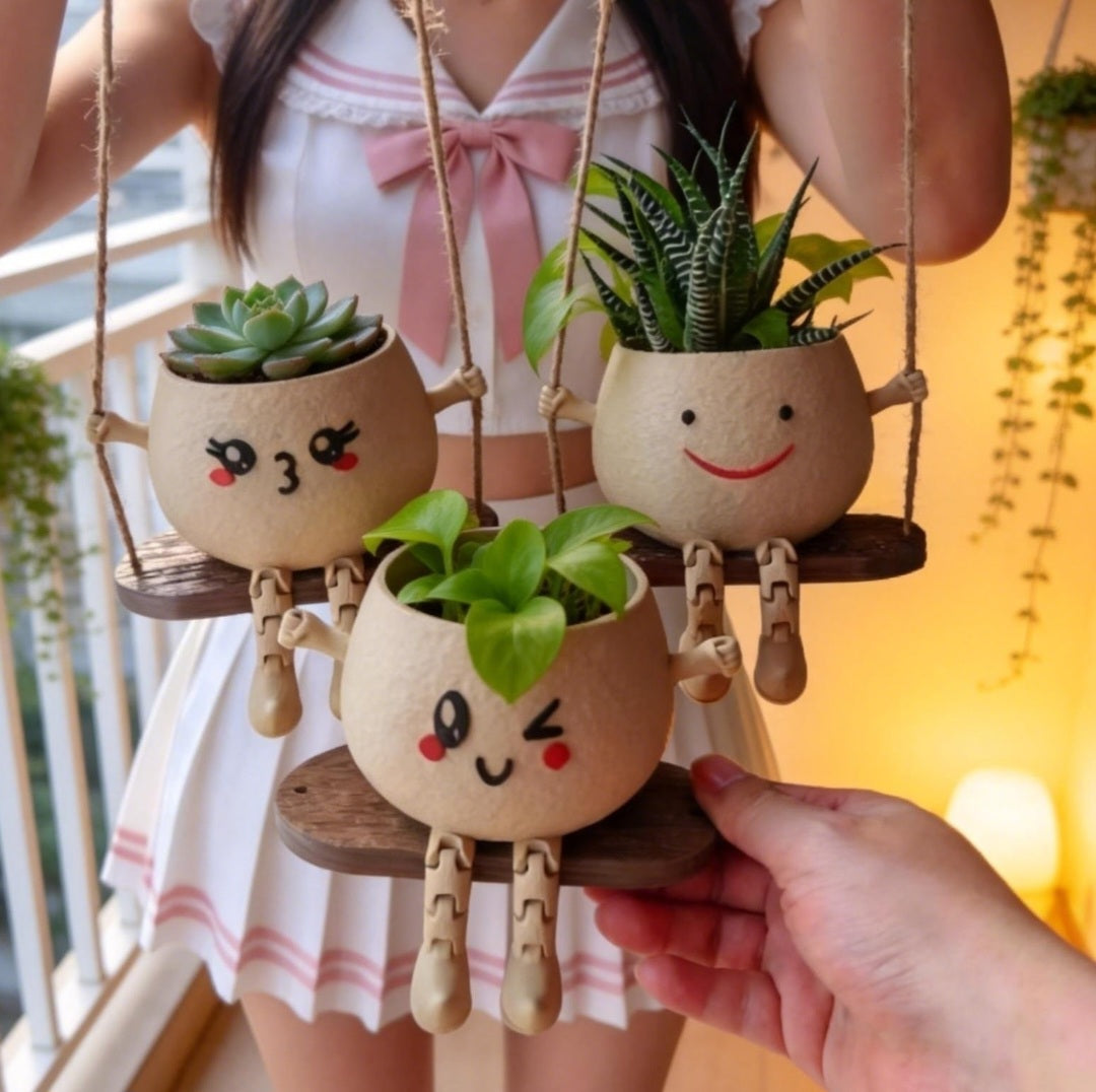 Hanging Trio – The Minibu™ Happiness Set 🌿