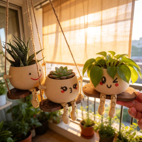 Hanging Trio – The Minibu™ Happiness Set 🌿