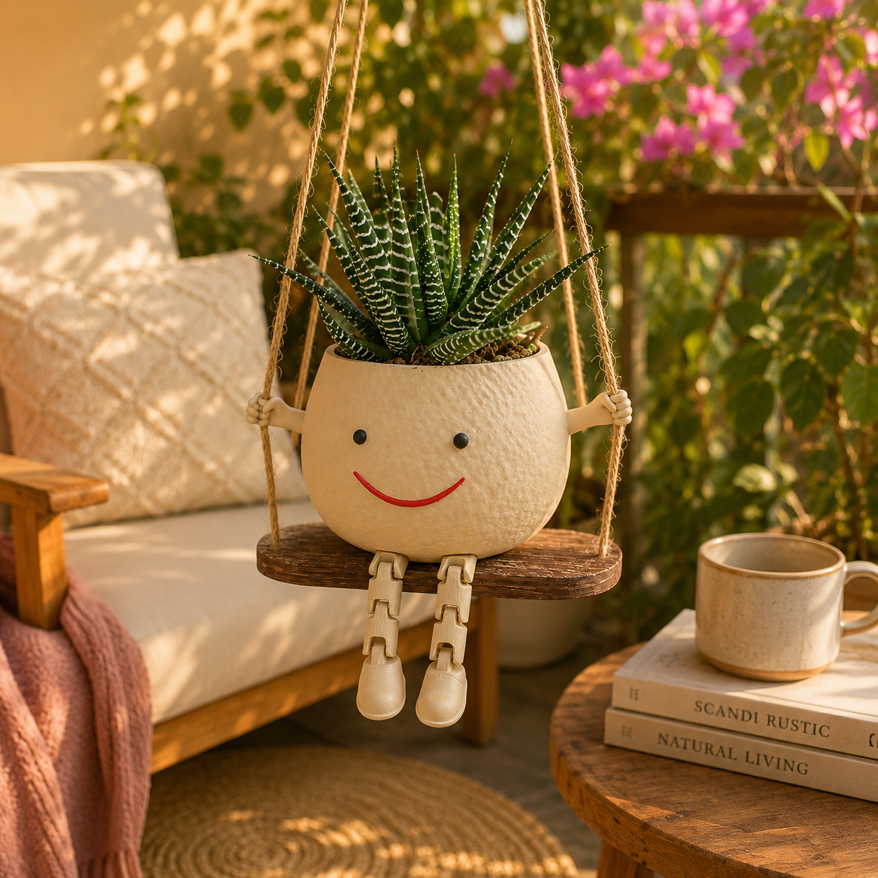 Smiling Swing Pot