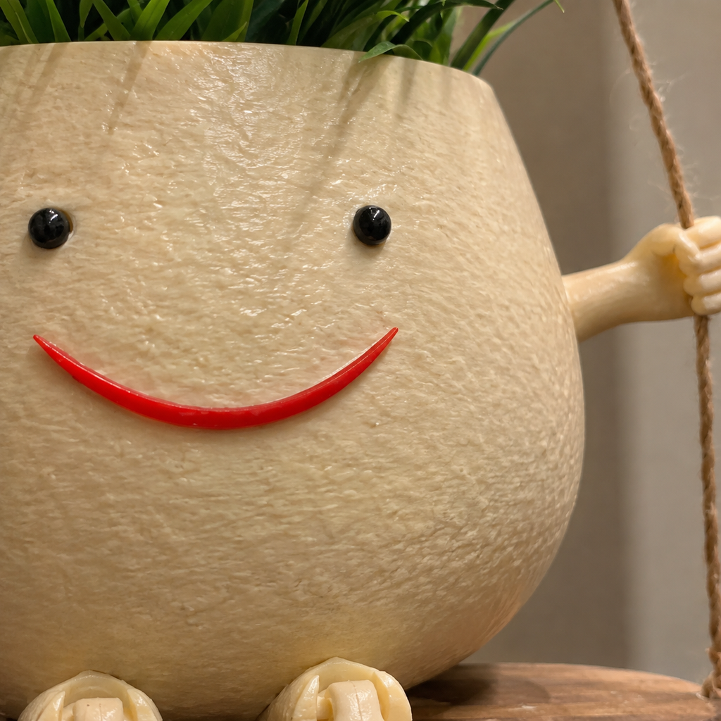Minibu™ Swinging 'I'm fine' Pot