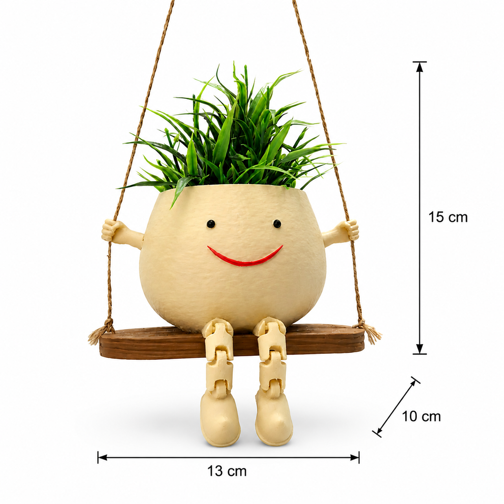 Minibu™ Swinging 'I'm fine' Pot